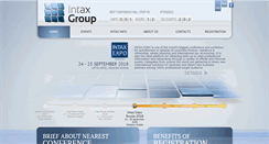 Desktop Screenshot of intax-group.com
